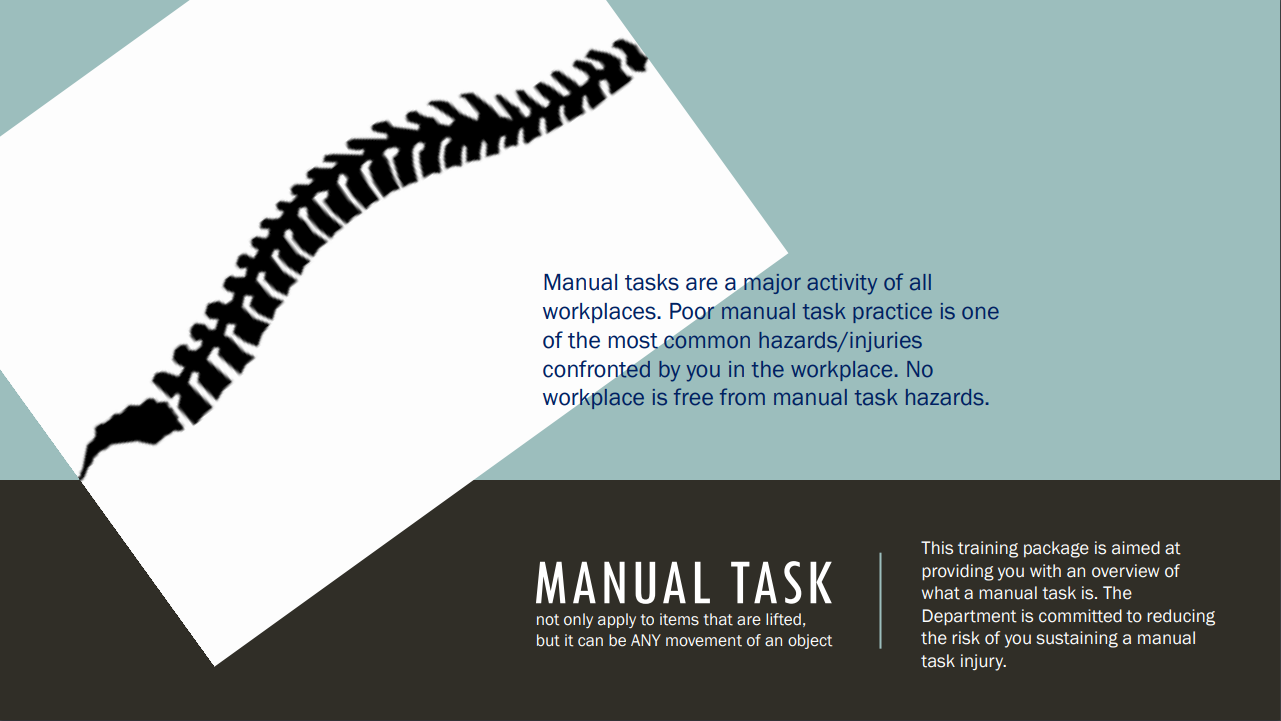 Manual Tasks Title Page